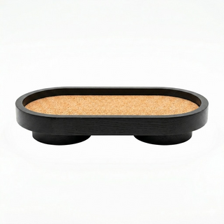 Footed Oval Tray