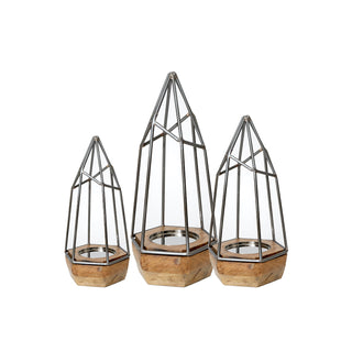 Cathedral Candleholder Trio