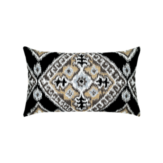 Elaine Smith Ikat Diamond Onyx Lumbar