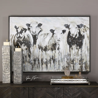 Fascination Hand Painted Canvas