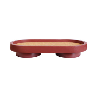 Footed Oval Tray