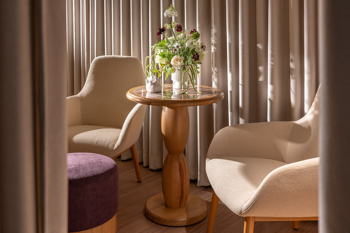Furniture made for your space, by the hands behind our catalog.