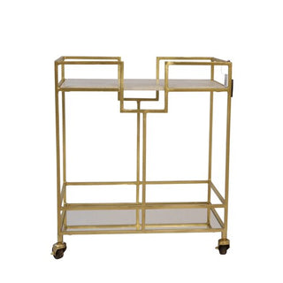 Geraldine Bar Cart with Marble Top