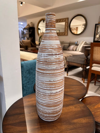 Rustic Spindle Vase