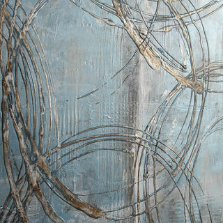 Interlock Hand Painted Canvas