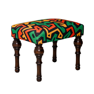 Karina Ottoman Footstool | Safari Edition