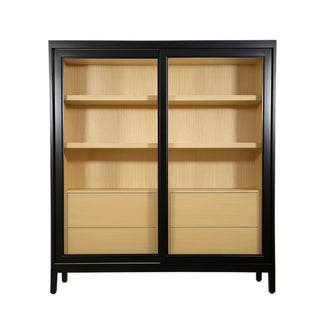 Keenan Display and Storage Cabinet with Glass Doors