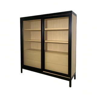 Keenan Display and Storage Cabinet with Glass Doors