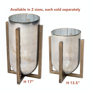 Lazurite Candleholder, 13"