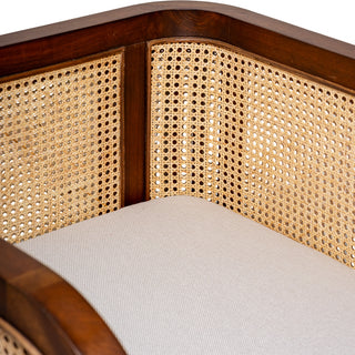 Leonor Lounge Chair and Ottoman Foot Stool