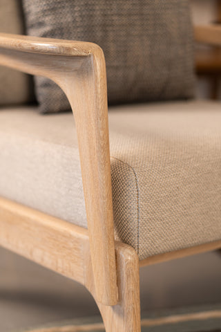 Mira Rail Back Lounge Chair