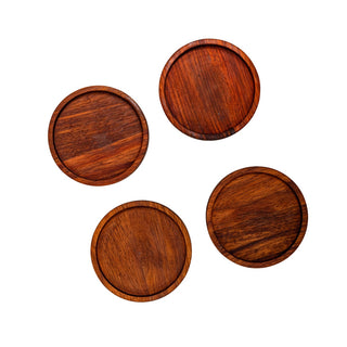 Maki Wooden Coasters, S/4
