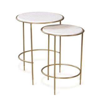 Minerva Marble Nesting Tables