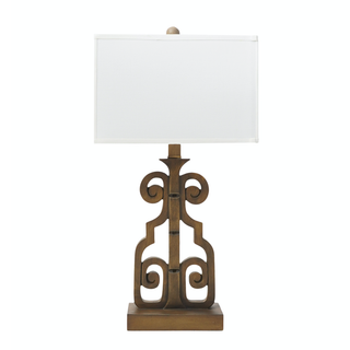 Mumbai Table Lamp in Aged Bronze Finish