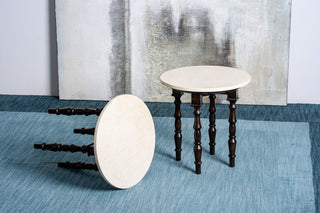 Rashida Side Table | Stone Top