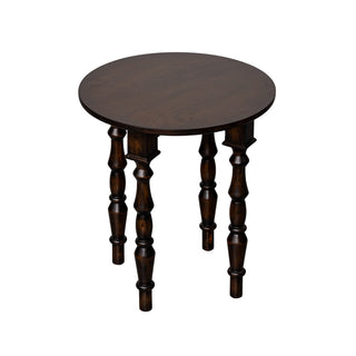 Rashida Side Table | Wood Top