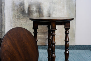 Rashida Side Table | Wood Top