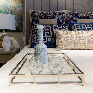 Ravi Nouveau Tray with Marble Top