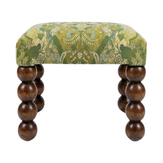 Sapphire Ottoman Footstool | Printed Fabrics