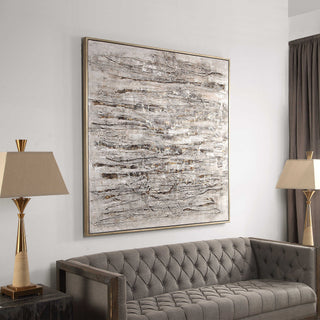 Scribbles Hand Painted Canvas