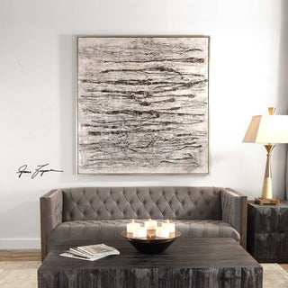 Scribbles Hand Painted Canvas