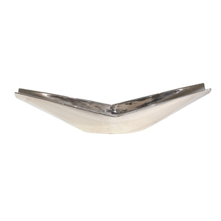 Silver Ceramic Boat Tray, 15.75"