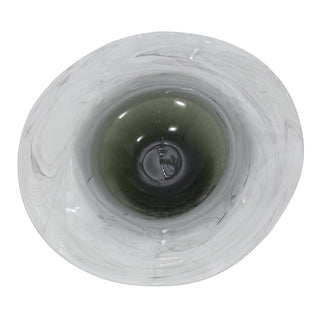 Smokey Glass Plate, Smokey Gray, 3"