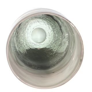 Smokey Glass Vase, Gray, 14"