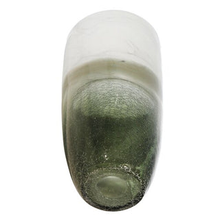 Smokey Glass Vase, Gray, 14"