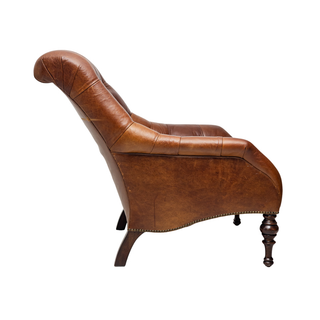 Verona Wing Chair with Ottoman Foot Stool