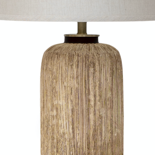 Weathered Sea Post Table Lamp