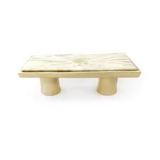 Wright Long Rectangle Pull - White