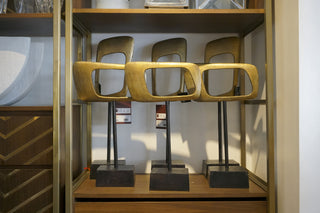 Rhombus On Stand Sculpture 21.7"