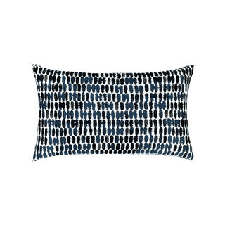 Elaine Smith Thumbprint Indigo Lumbar