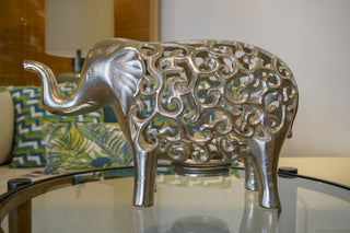 Filigree Elephant Votive