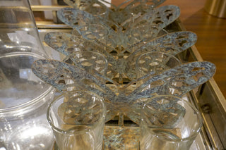 Butterfly T-Lite Candle Holders, S/2
