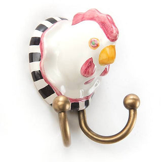 Mackenzie-Childs Clothes Hook- Hen