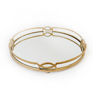 Art Deco Mirrored Serving Tray