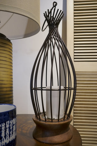 Sable Wired Candleholder - Medium