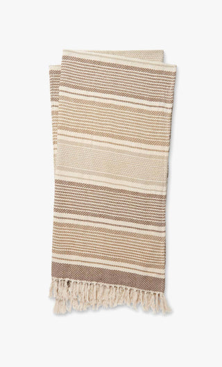 Loloi: Anna CollectionT1005 MH BEIGE / IVORY Throw Blanket