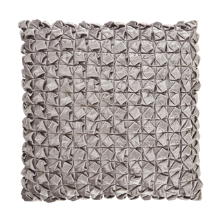 Callisto Home Smocked Fog Velvet