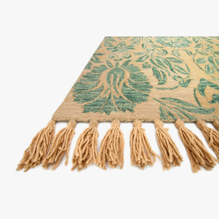 Loloi Rugs: Jozie Day | JG-01 MH AQUA 5'x7'-6"
