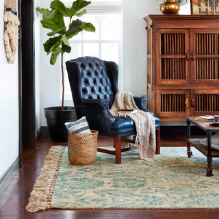 Loloi Rugs: Jozie Day | JG-01 MH AQUA 5'x7'-6"