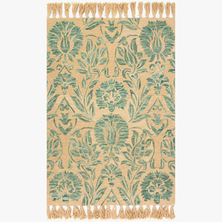 Loloi Rugs: Jozie Day | JG-01 MH AQUA 5'x7'-6"