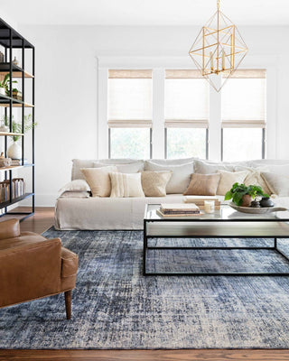 Loloi Rugs: Kennedy | KEN-01 MH DENIM/ DENIM 5'-0" X 7'-9"