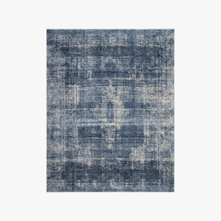 Loloi Rugs: Kennedy | KEN-01 MH DENIM/ DENIM 5'-0" X 7'-9"