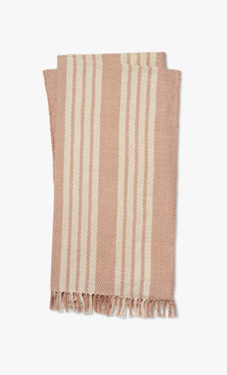 Loloi: Lora Collection T1004 MH BLUSH / IVORY Throw Blanket