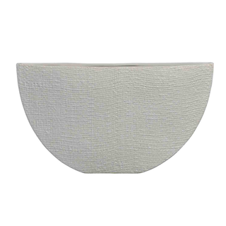 Ceramic Half Moon Vase