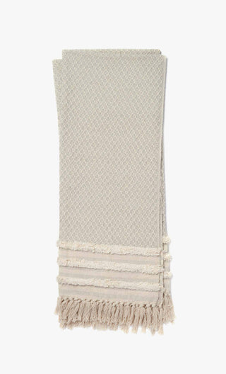Loloi: Mackie Collection T1031 MH GREY / IVORY Throw Blanket