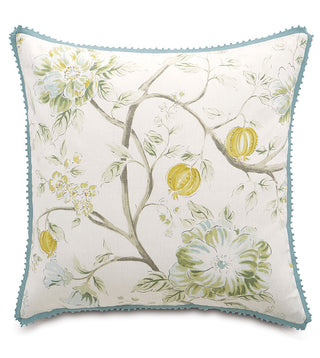 Eastern Accents | Magnolia Mint with Gimp 24 x 24